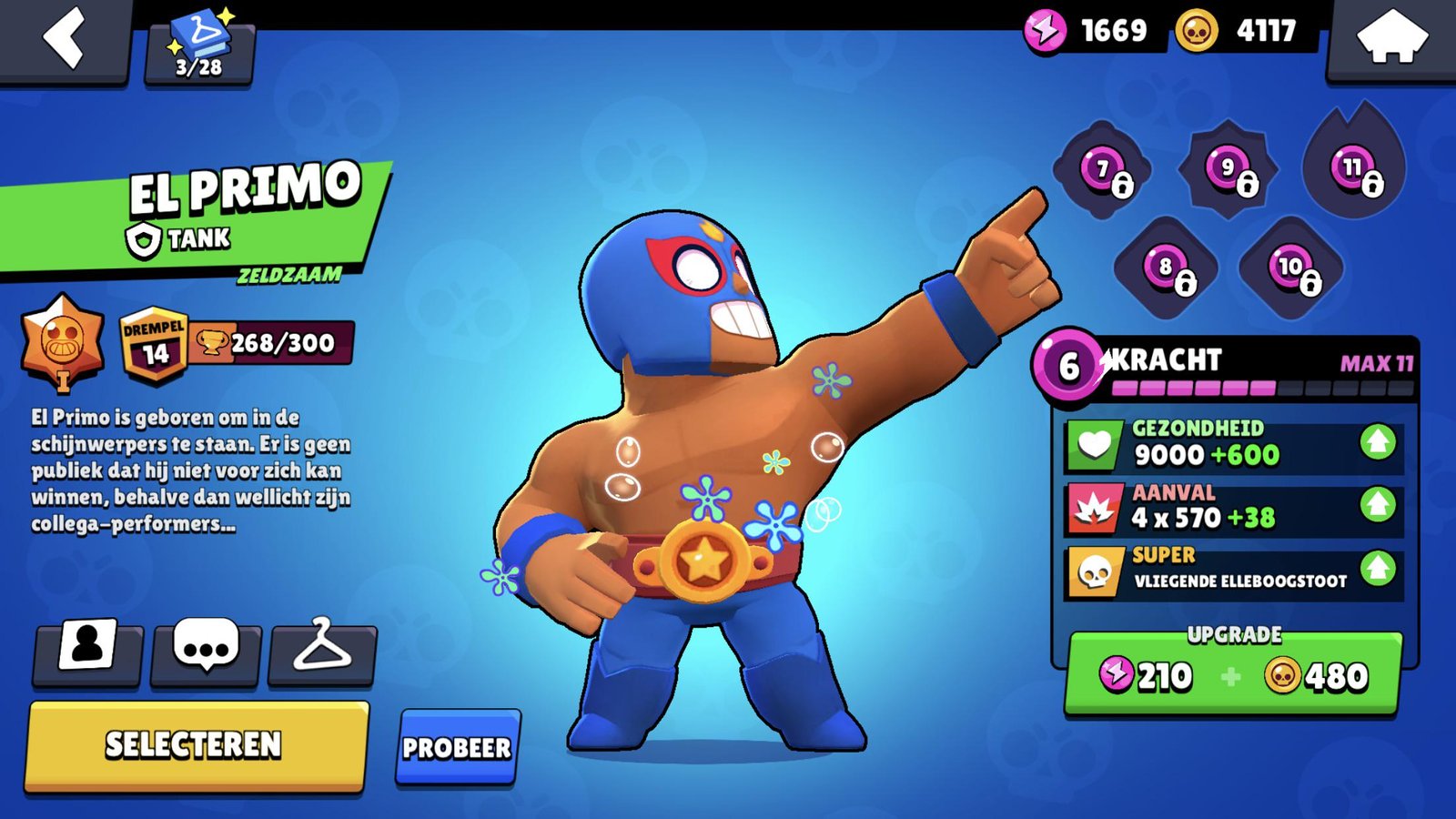 El Primo no Brawl Stars El Primo no Brawl Stars