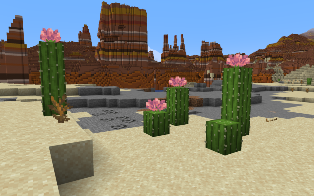 Para que serve a flor de cacto no Minecraft Para que serve a flor de cacto no Minecraft