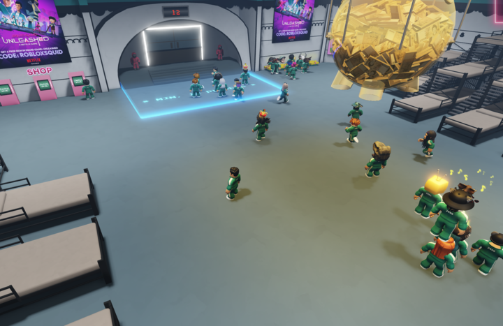 Dormitory in Squid Game The Final Games experience on Dormitory in Squid Game The Final Games experience on