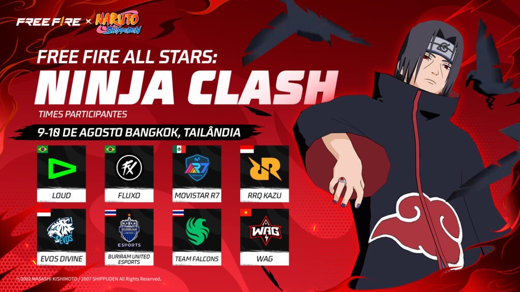 FREE FIRE ALL STARS NINJA CLASH FREE FIRE ALL STARS NINJA CLASH