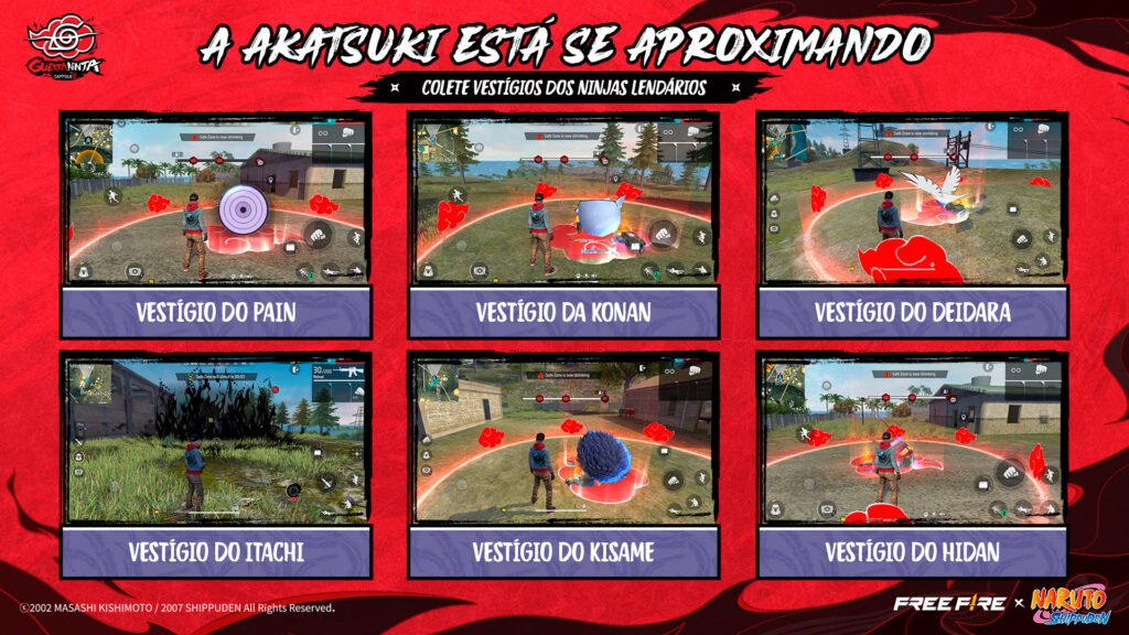 Free Fire x NARUTO SHIPPUDEN Capítulo 2 jogo Free Fire x NARUTO SHIPPUDEN Capítulo 2 jogo