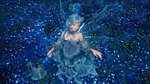 Guia da missão Ethereal Blue Dance em Infinity Nikki