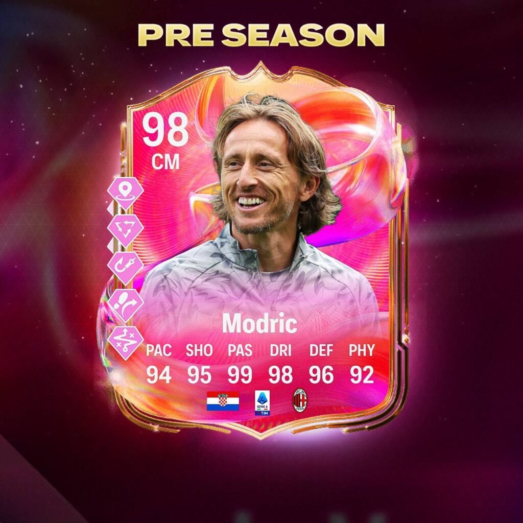 ea fc 25 season 10 pre-season modric