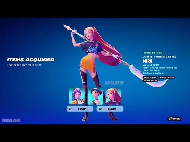 kpop demon hunters fortnite mira kpop demon hunters fortnite mira