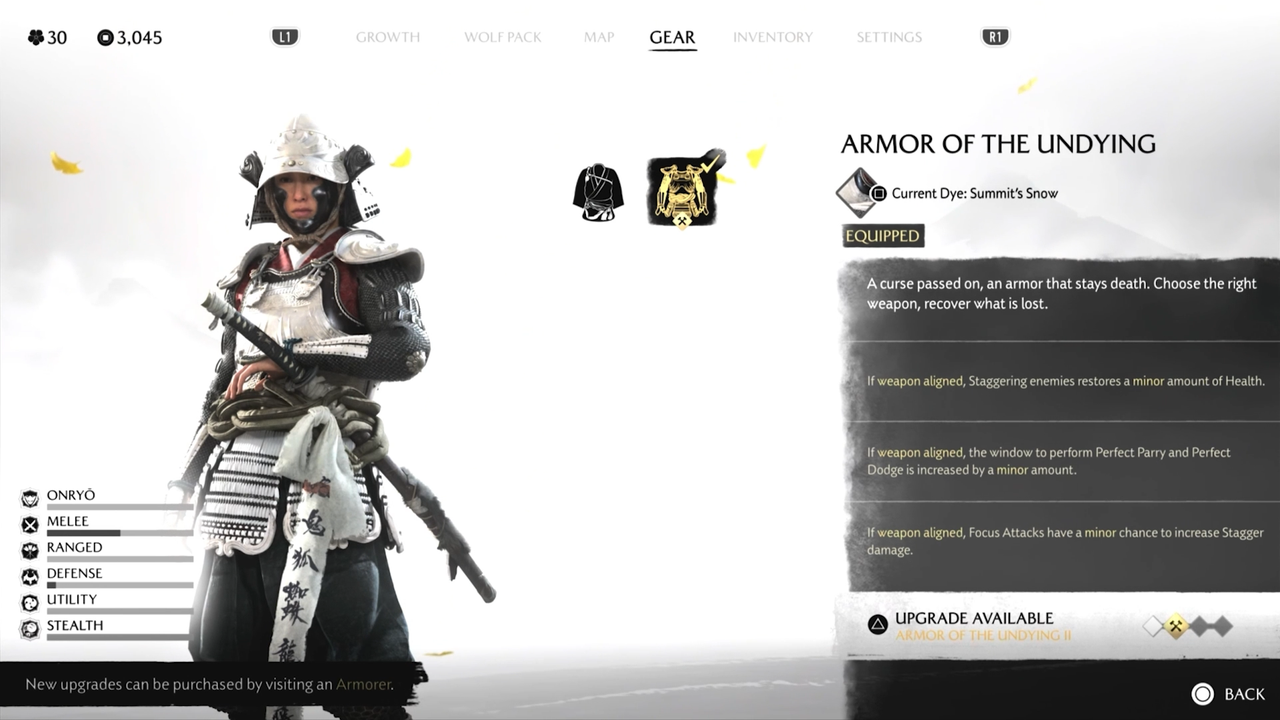 How to get the Immortal Samurai armor in Ghost of Yotei