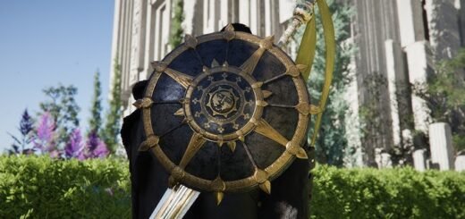 Wo man den Schild „Schwarze Sonne“ in der Purpurwüste findet